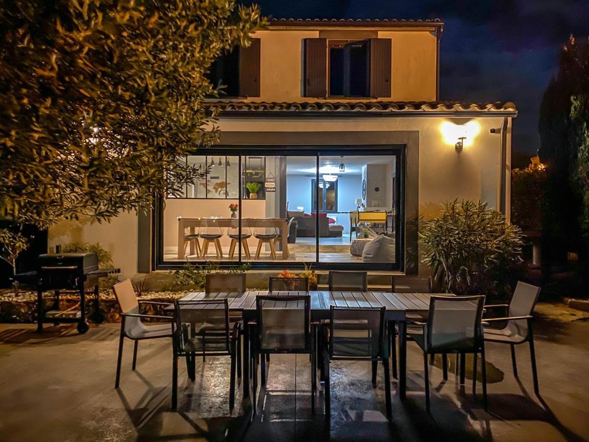 Fontiès-dʼAude Carcalove - Pool, Billard & Jacuzzi - 10Pax מראה חיצוני תמונה