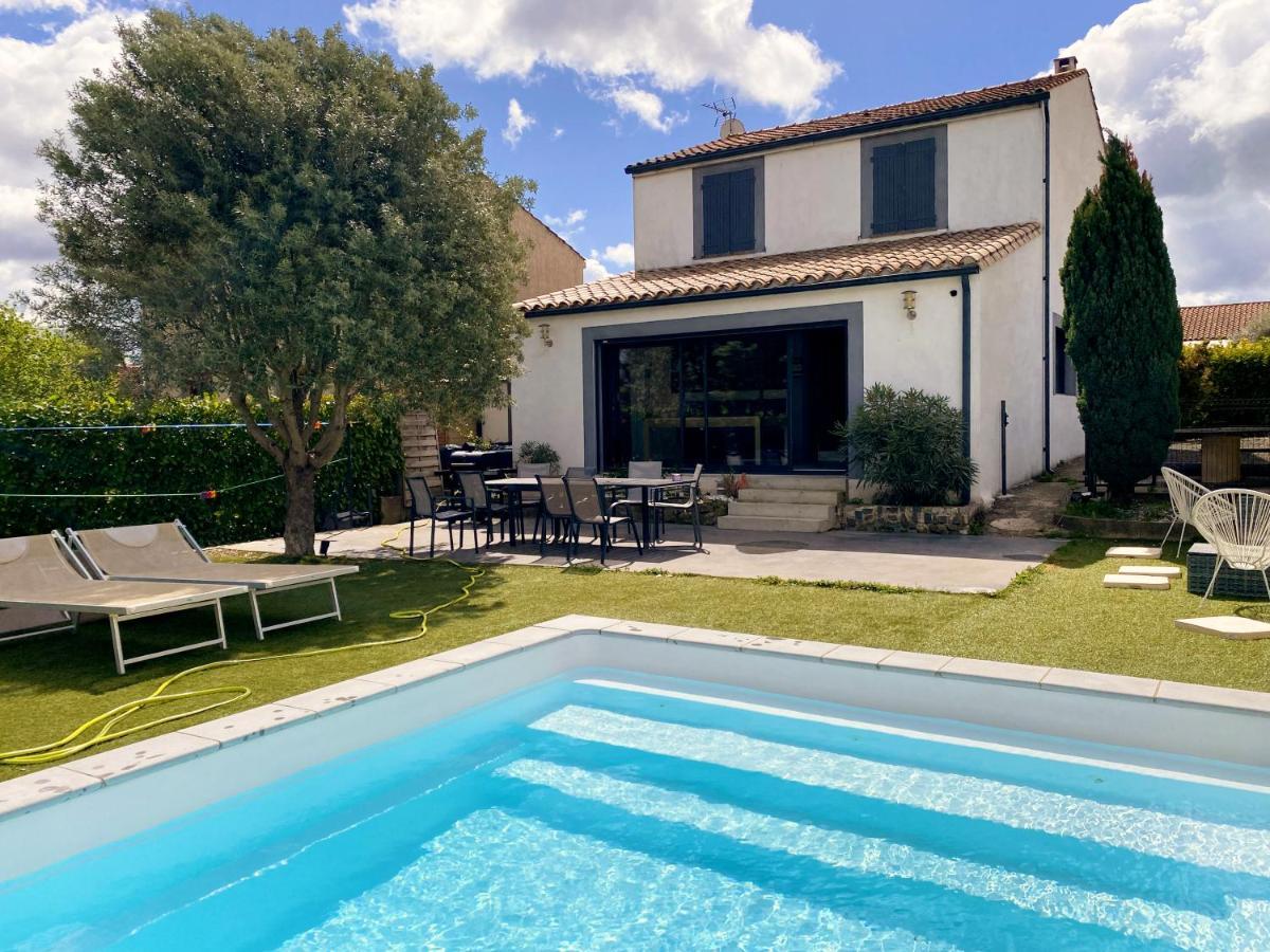 Fontiès-dʼAude Carcalove - Pool, Billard & Jacuzzi - 10Pax מראה חיצוני תמונה